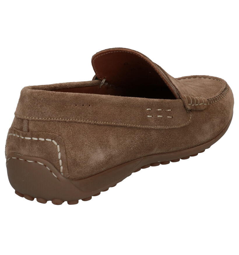 Ambiorix Gondola Mocassins en Beige en daim (291016)