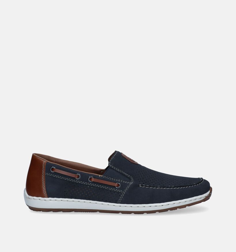 Rieker Chaussures à enfiler en Bleu foncé pour hommes (339185)