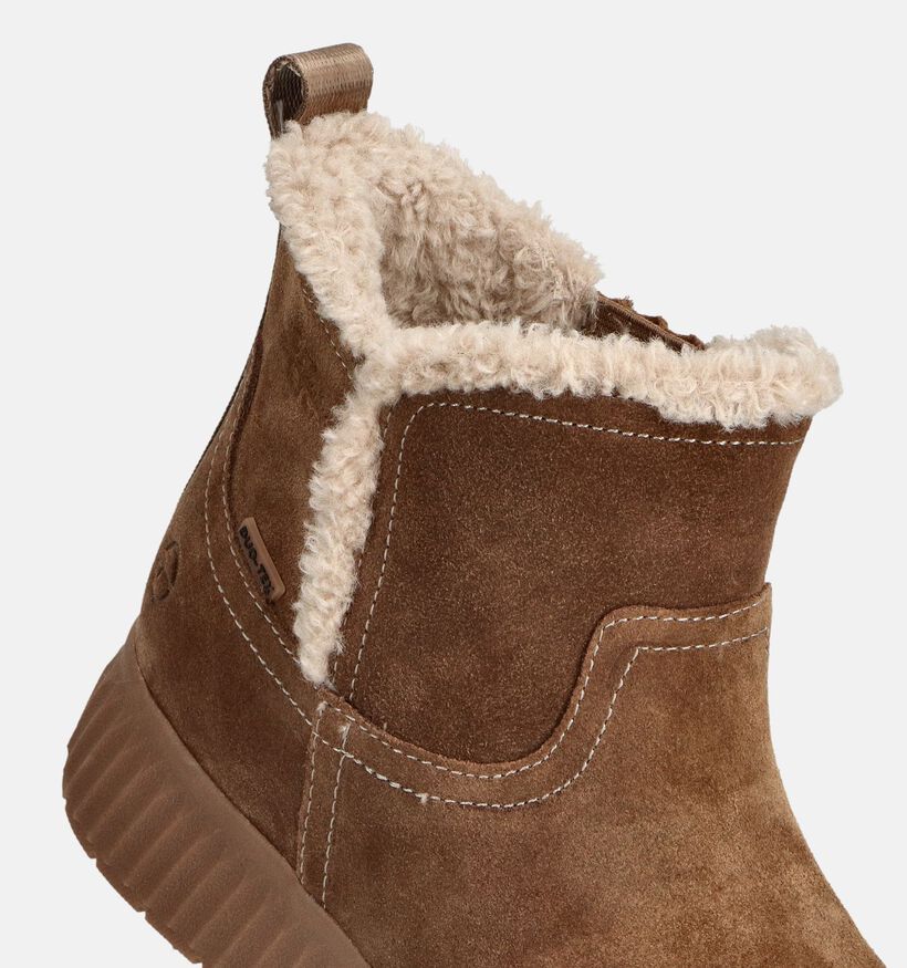 Tamaris Comfort Bottines Fourrées en Marron pour femmes (362915) - pour semelles orthopédiques