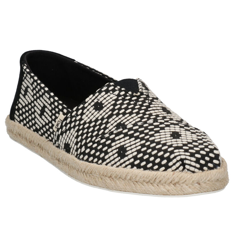 Toms Alpargata  Espadrilles en Gris en textile (269359)