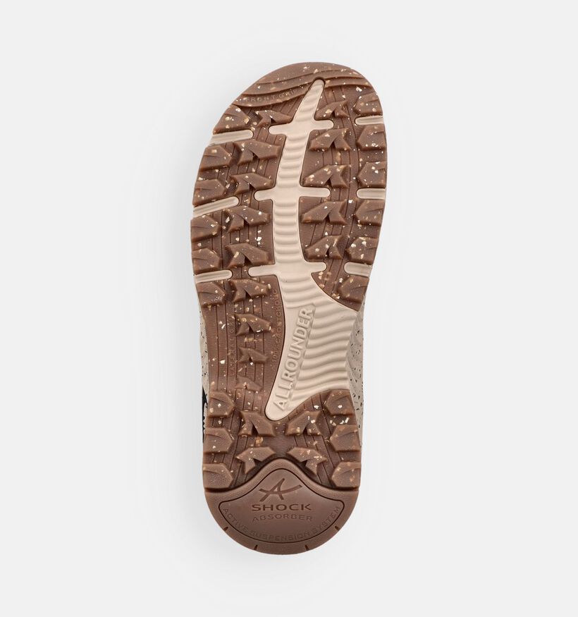 Allrounder Honduras Bruine Sandalen voor heren (370221) - geschikt voor steunzolen
