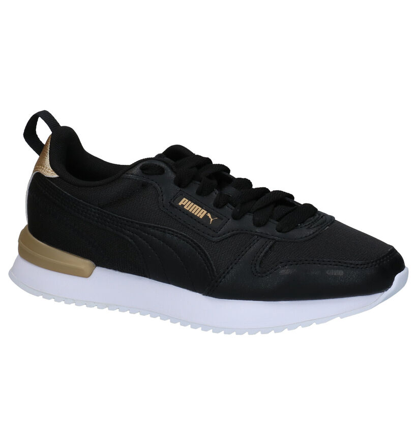 Puma R78 Metallic Pop Baskets en Noir en simili cuir (293500)