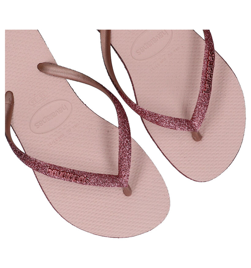 Havaianas Slim Beige Teenslippers in kunststof (289779)