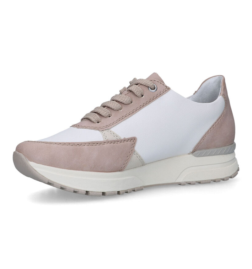 Rieker Baskets casual en Beige pour femmes (320227) - pour semelles orthopédiques