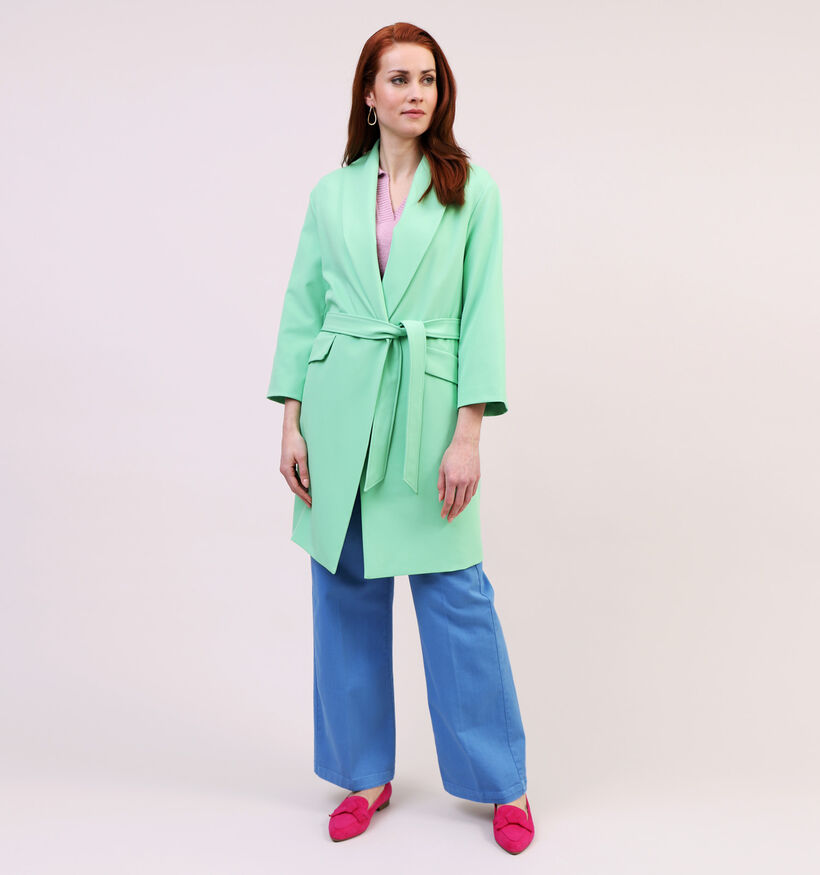 comma Manteau en Vert (327307)