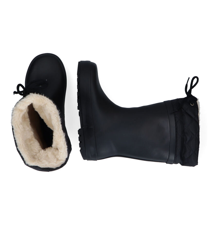 Xplor Rainboot Collar Fur Zwarte Regenlaarzen voor jongens, meisjes (326387) - geschikt voor steunzolen