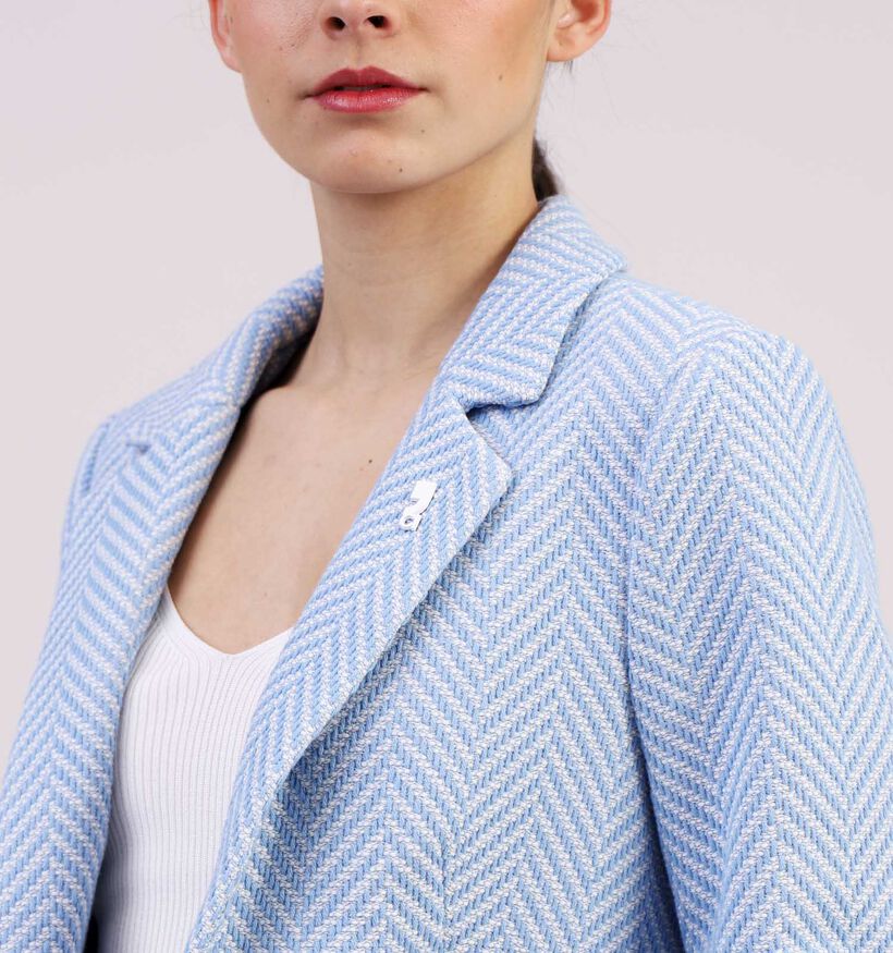 comma casual identity Blazer en Bleu (327298)