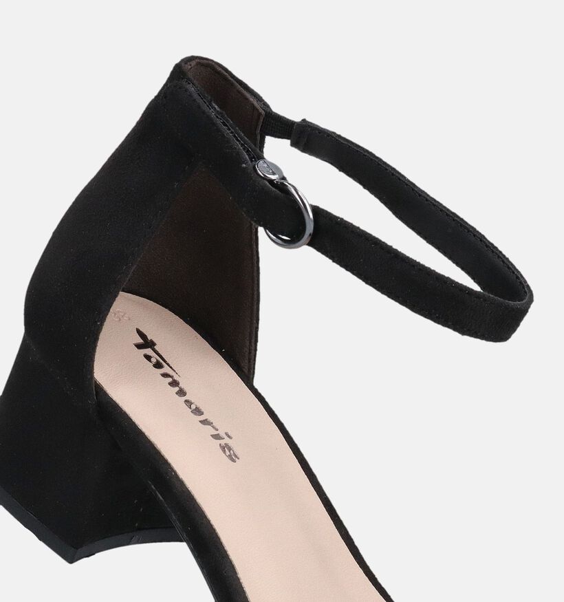 Tamaris Sandales &agrave; talons en Noir pour femmes (371671)