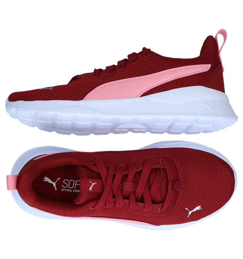 Puma Anzarun Lite Baskets en Rose en textile (326342)