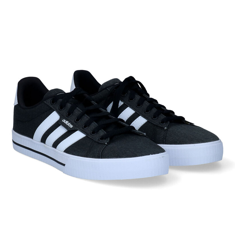adidas Daily 3.0 Baskets en Noir pour hommes (329406)