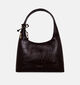 Laurent David Donkerbruine Schoudertas voor dames (381470)