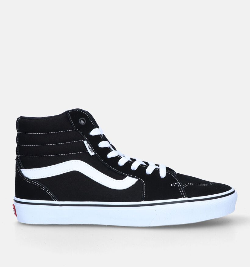 Vans Filmore Hi Baskets de skate en Bleu pour hommes (337030)
