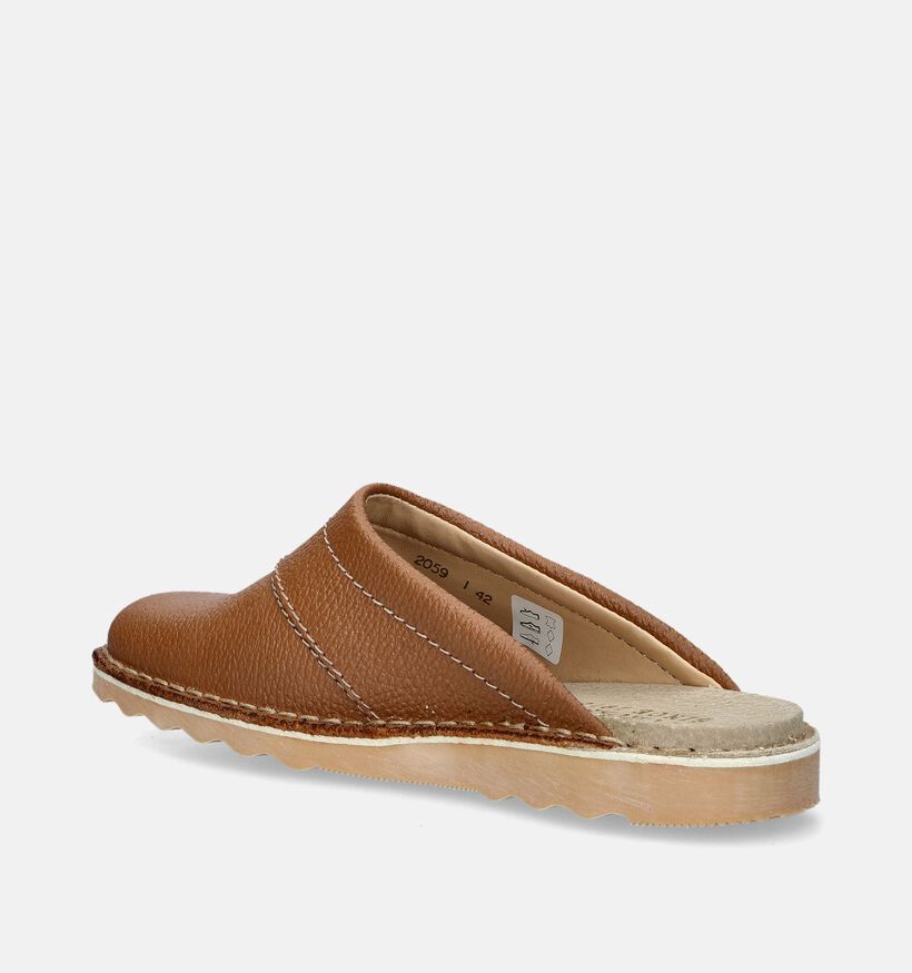 Di Chorsini Cognac Pantoffels voor heren (359027)