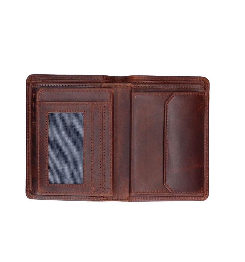Maverick Portefeuille en Brun pour hommes (358812)