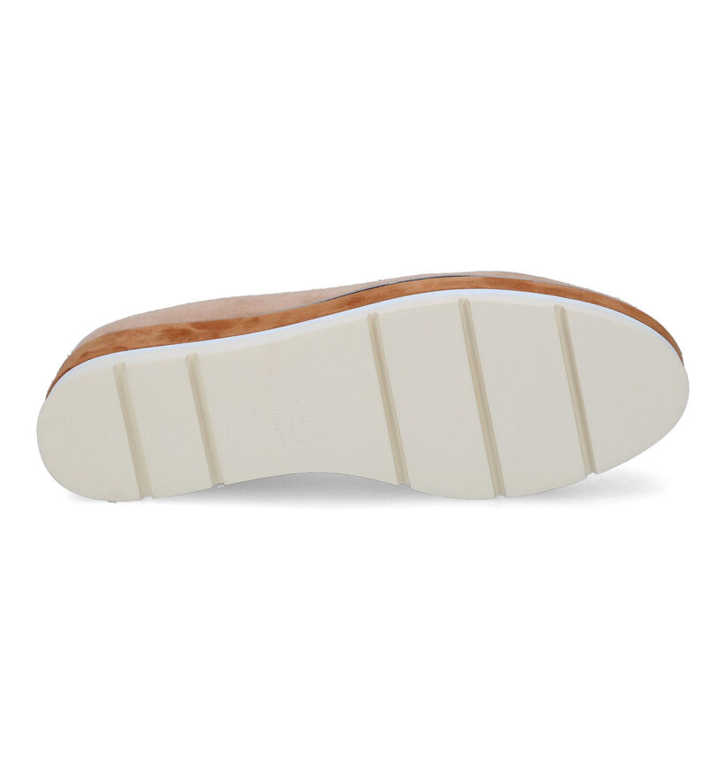 Nathan-Baume Beige Mocassins in daim (308381)