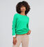 Vila Ril Pull tricoté en Vert pour femmes (328849)