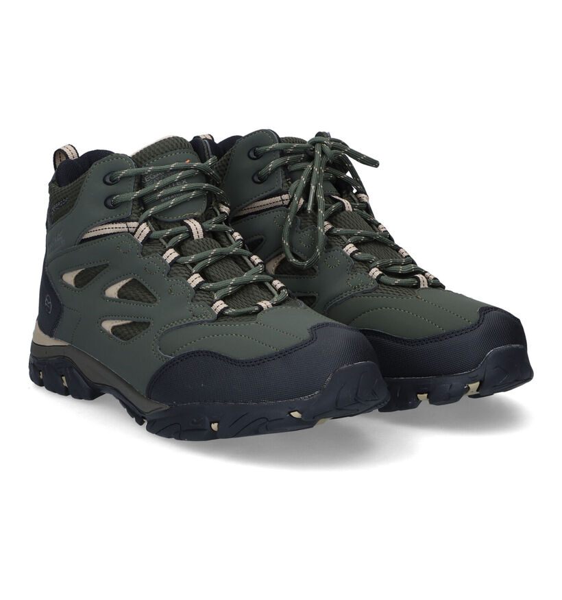 Regatta Holcombe IEP Chaussures de randonnée en Kaki pour hommes (312718) - pour semelles orthopédiques