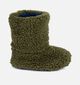 STONES and BONES Cozy Pantoufles en Vert kaki pour filles, garçons (345837)