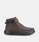 HEYDUDE Bradley II Classic Donkerbruine Boots met Veter voor heren (378088) - geschikt voor steunzolen