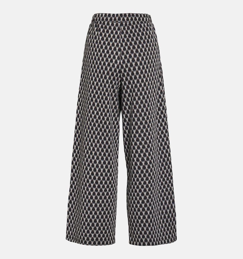 Vila Jacquard Zwarte Broek Vila Jacquard Zwarte Broek voor dames (366144)
