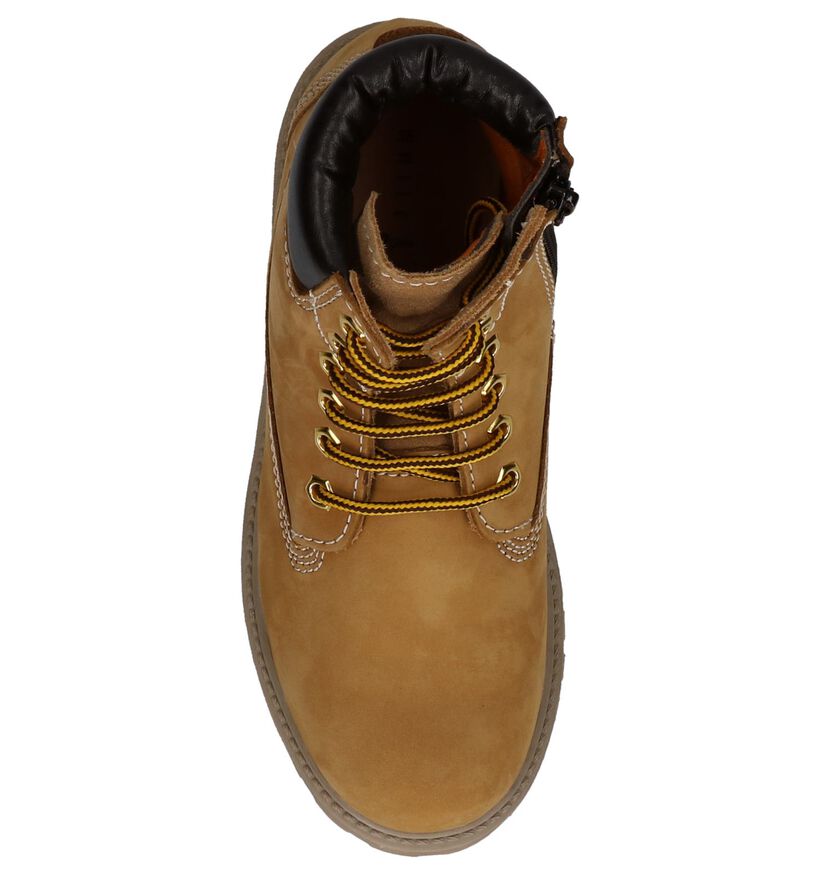 Milo & Mila Bottines en Naturel en nubuck (232372)