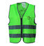 Dazzle Groen Fluovestje voor jongens, meisjes (262515)