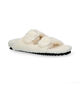 Colors of California Pantoufles ouvertes en Beige pour femmes (300190)