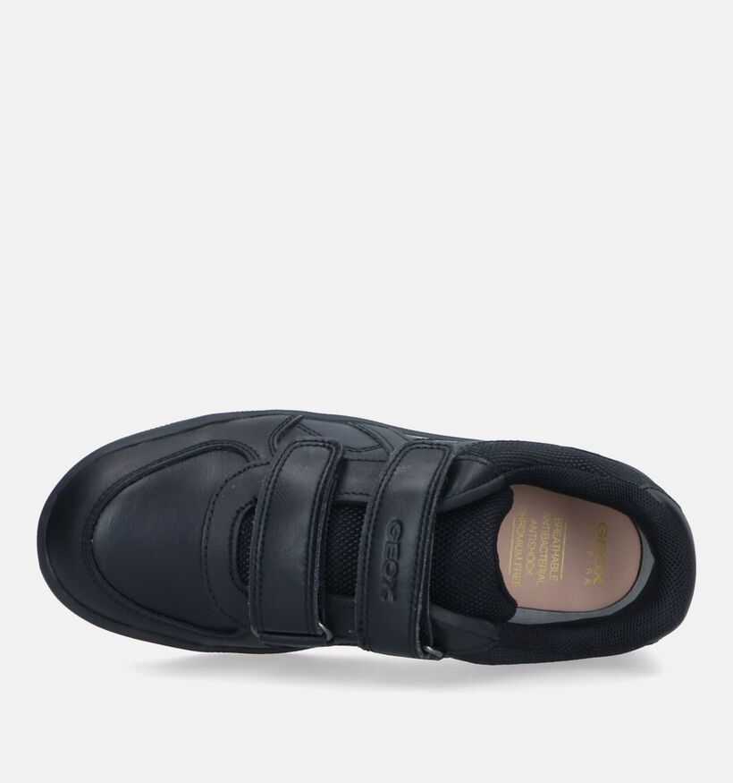 Geox Arzach Chaussures à velcro en Noir pour garçons (328544) - pour semelles orthopédiques