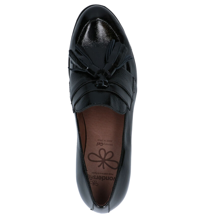 Wonders Chaussures slip-on en Noir en verni (259715)