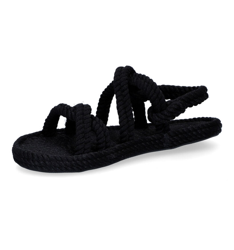 Bohonomad Tahiti Zwarte Sandalen voor dames (318229)