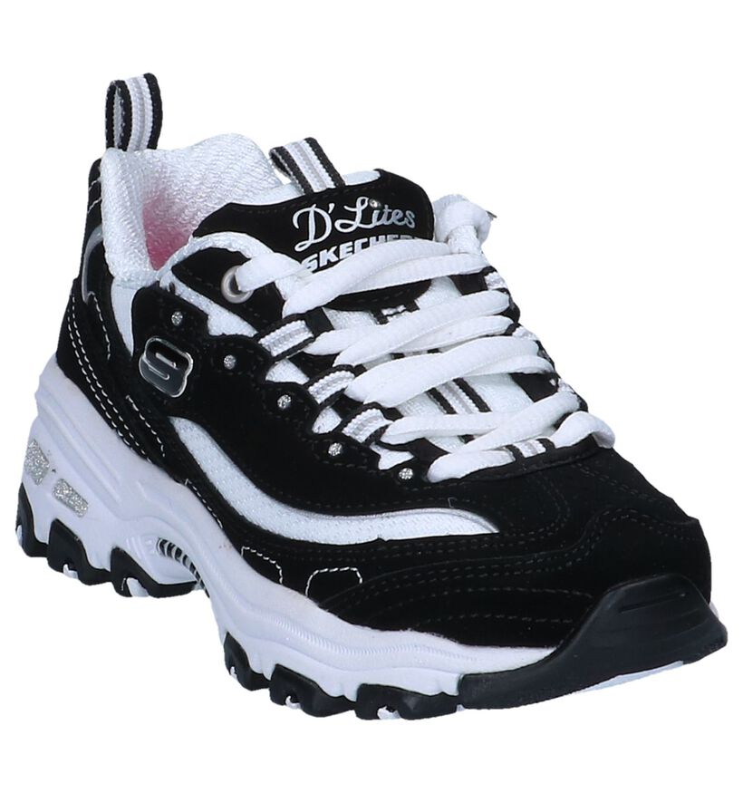 D'lites Baskets basses en Noir en simili cuir (250647)