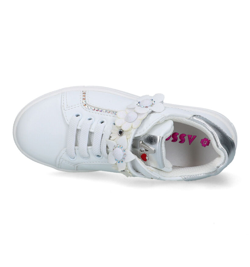 Asso Baskets basses en Blanc pour filles (321793)