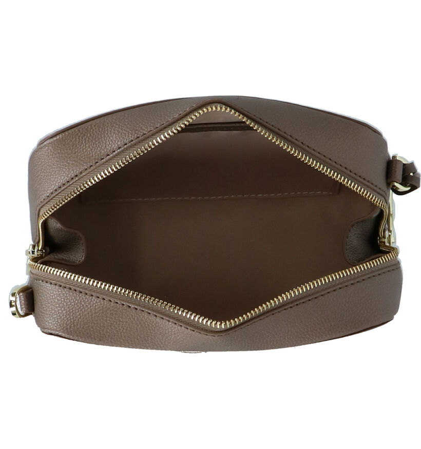 Kisses of Pearl Bronzen Crossbody Tas in kunstleer (284214)