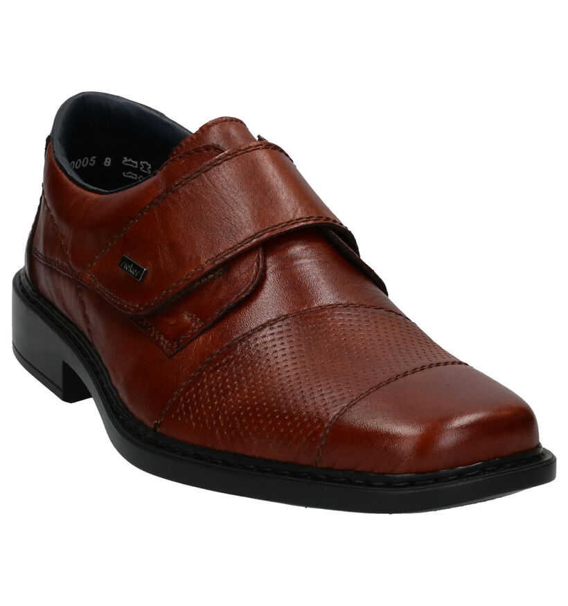 Rieker Zwarte Velcroschoenen voor heren (339180)