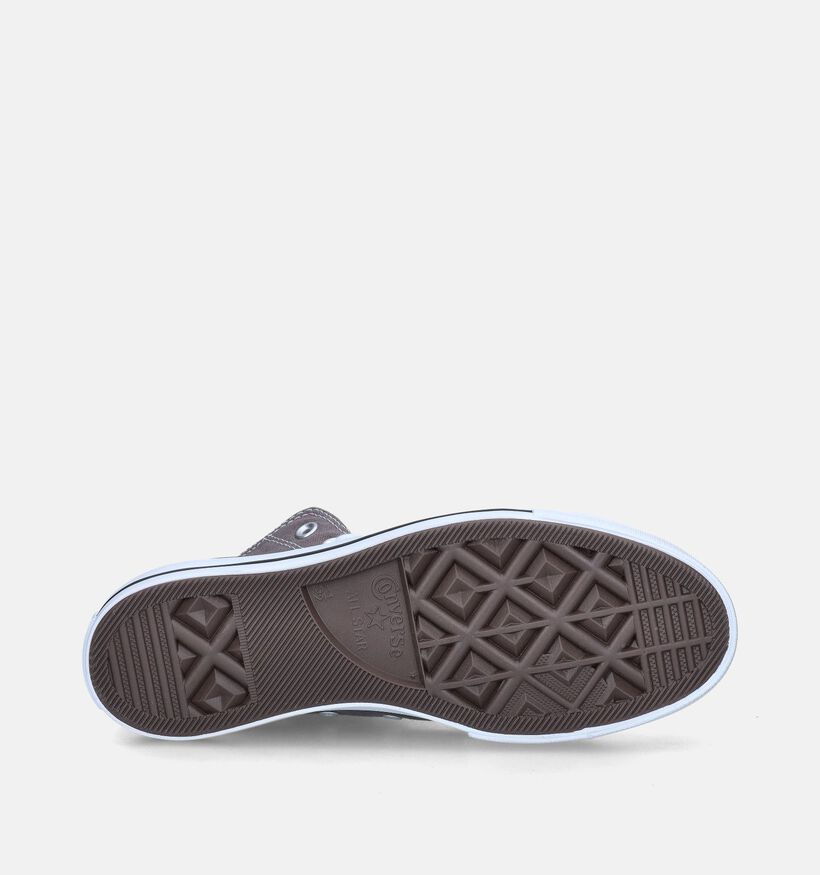 Converse Chuck Taylor All Star Lift Baskets en Brun pour femmes (348834)