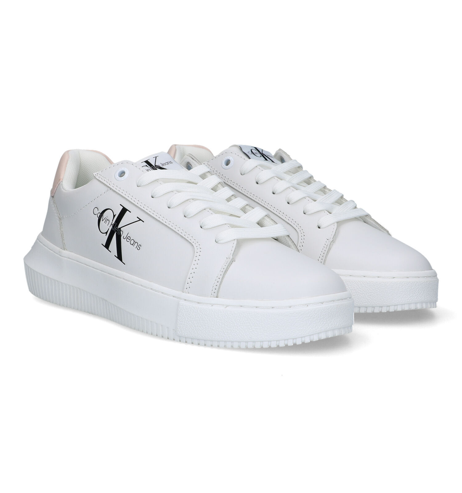 Witte sneakers on sale dames calvin klein