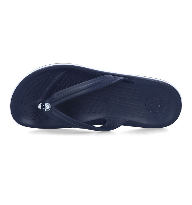 Crocs Crocband Flip Zwarte Teenslippers in kunststof (324171)