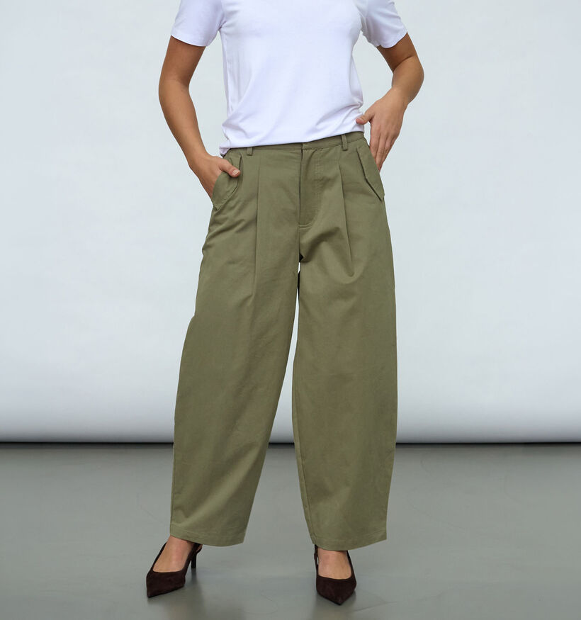Sisters Point Edith Kakigroene Broek voor dames (384472)