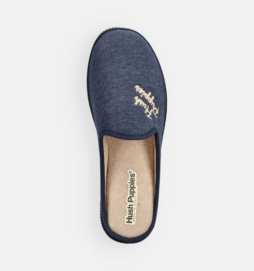 Hush Puppies Curva Pantoufles ouvertes en Bleu pour femmes (370589)