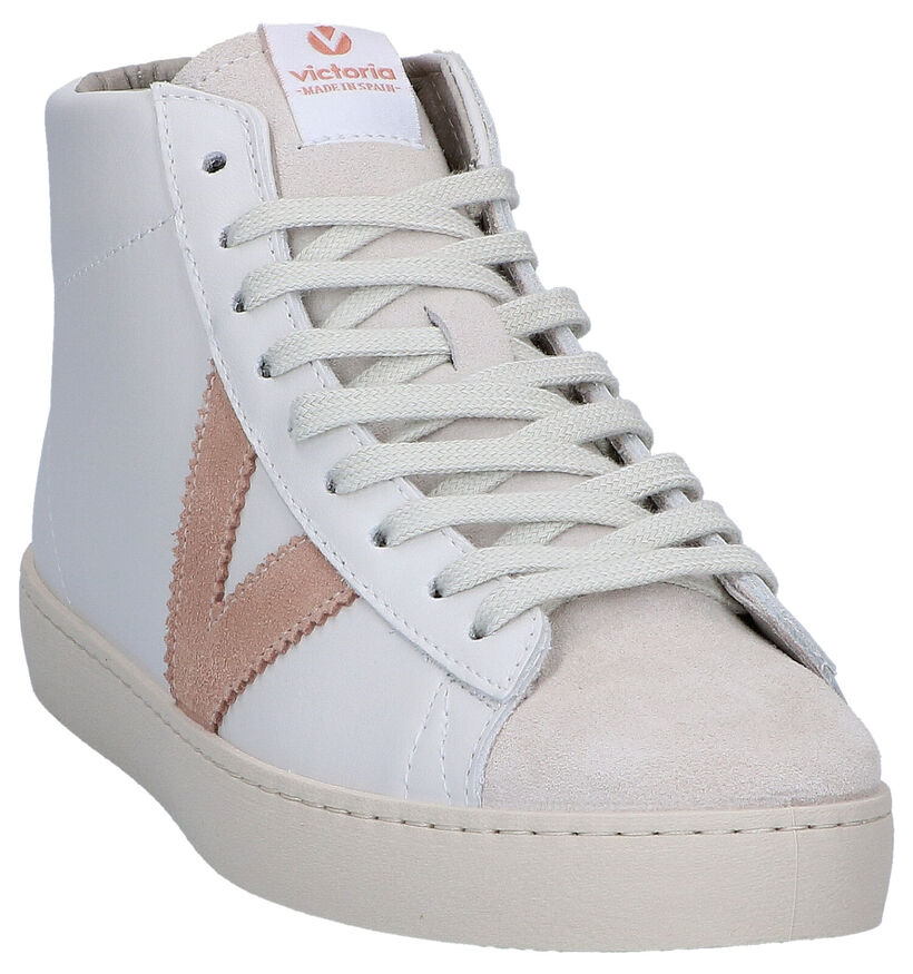 Victoria Baskets montantes en Blanc pour femmes (305334)