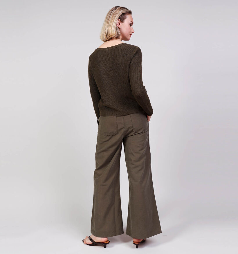 Vero Moda Lexie Shine Gilet en Vert pour femmes (367134)