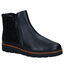 Solemade Zoe 58 Zwarte Enkellaarzen in leer (331666)