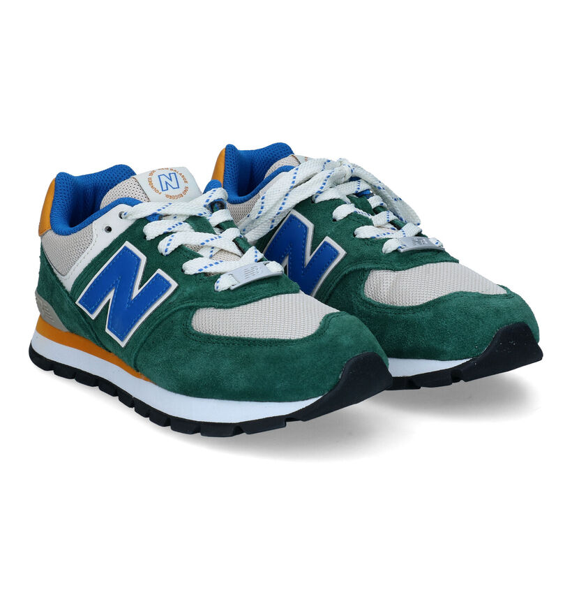 New Balance GC 574 Baskets en Vert pour garçons (319262)