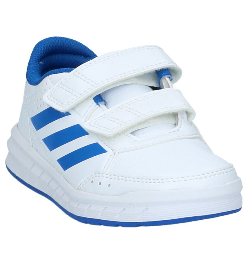 adidas Altasport CF Witte Sneakers in imitatieleer (208839)