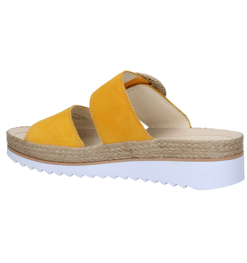 Gabor Best Fitting Blauwe Muiltjes in daim (288061)