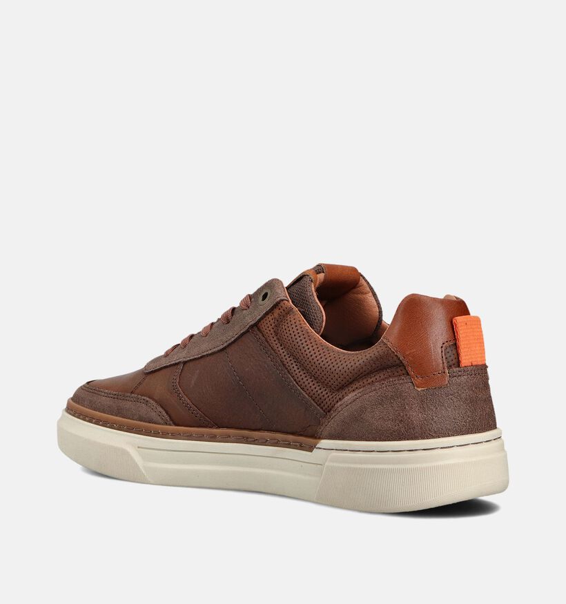 Bufflox Rome Cognac Veterschoenen voor heren (362658) - geschikt voor steunzolen