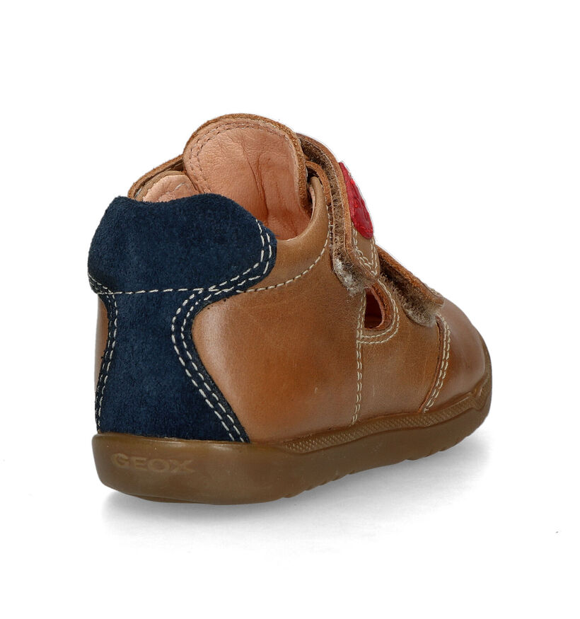 Geox Macchia Cognac Babyschoentjes voor jongens (325551)