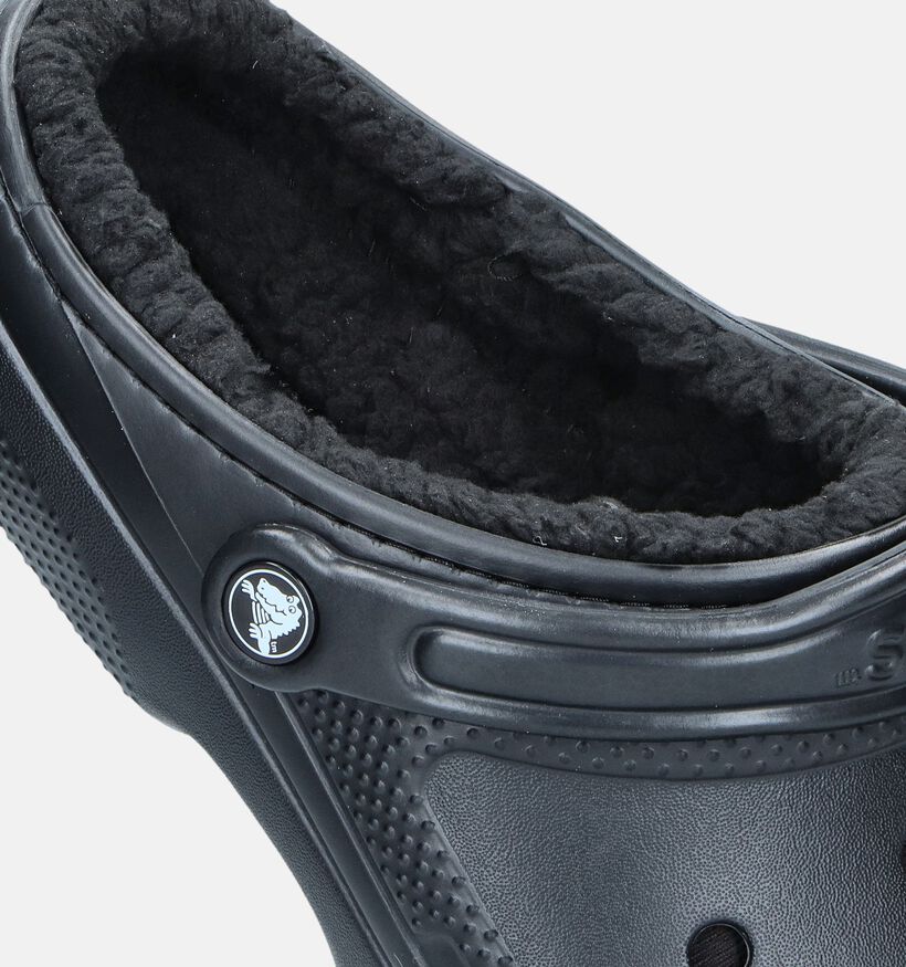 Crocs Classic All Lined Nu-pieds en Noir pour hommes (347562)