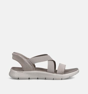 Skechers Go Walk Sandalen Taupe