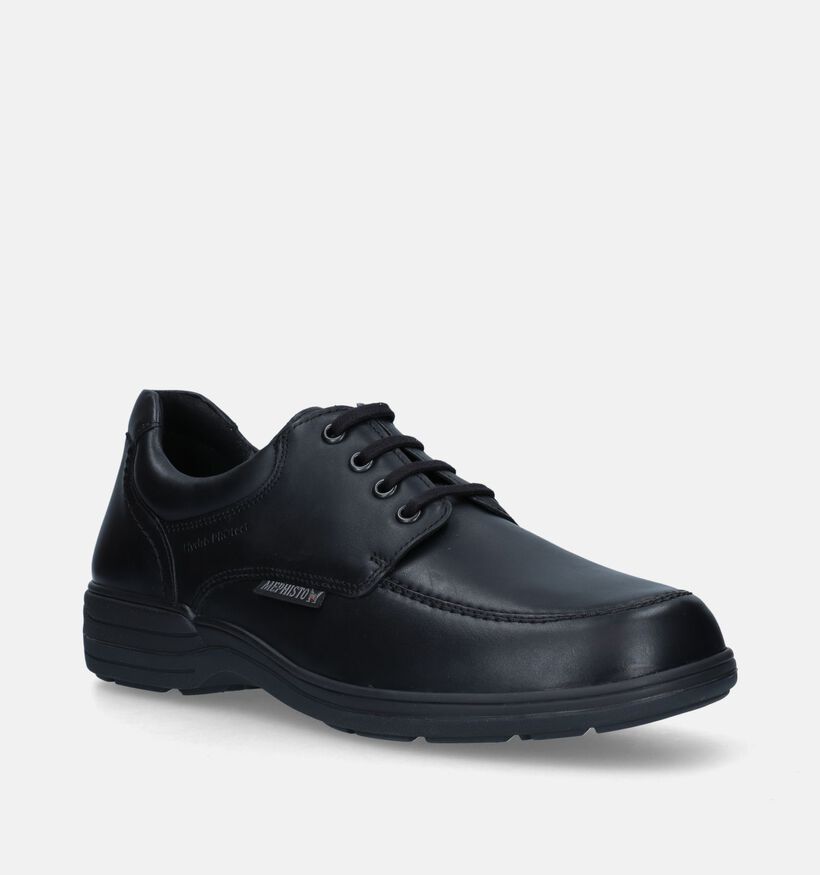 Mephisto Douk Riko Chaussures à lacets en Noir pour hommes (298246) - pour semelles orthopédiques